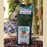 Hawaiian Kona Coffee - Kona Light Roast - Extra Fancy Whole Bean Coffee 16 oz.