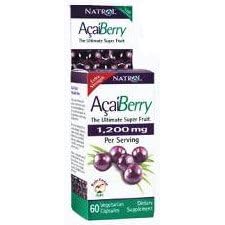 Natrol Acai-Double Strength Acai Berry 1200mg, 60ct