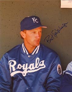 Bret Saberhagen Kansas City Royals Signed 8x10 Photo