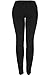2LUV Women's Distressed Skinny Jeans Black 9 (G778A)