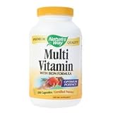 Nature's Way Multivitamin (iron-free), 100 Capsules