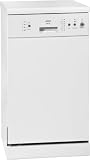 Bomann GSP 776.1 Freistehender Geschirrsp�ler / A+ A / 9 Ma�gedecke / 55 db / wei� / 6 Programme / �berlaufsicherung / LED-Kontrollanzeigen