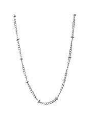 1mm Sterling Silver Adjustable Saturn Chain