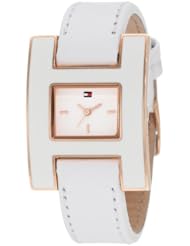 Tommy Hilfiger  Womens 1781153 Fashion White Enamel and Rose Gold  Watch