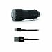 Kensington PowerBolt Duo 3.1A USB Fast-Charge and Sync Car Charger with USB-to-Lightning Cable (K39705AM)