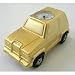 SUV Car Shaped Mini Desk Clock - Gold