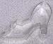 LADIES SHOE Cookie Cutter Metal
