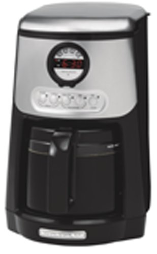 KitchenAid KCM534OB JavaStudio 14-Cup Programmable Coffeemaker, Onyx Black