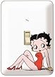 Betty Boop Relaxing Switch Plate Cover