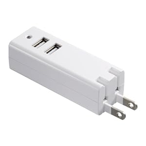【クリックで詳細表示】radius for iPad Dual USB Adapter White RA-ADF41W