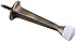 Stanley National Hardware BB8022 3" Solid Doorstop in Antique Brass