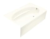 Tub with apron by Kohler - K-1113-RA in Biscuit
