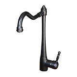 〔INK-03030176H〕　シングルレバーハンドル　混合水栓　 ブラック（黒）