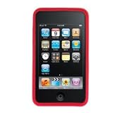 Micropix – Red Silicone Skin Case & Screen Protector for Apple iPod Touch 3G & 2G  – 8GB 16GB 32GB