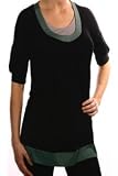 Sale: Ella Moss Madison Scoop Neck Tunic in Black