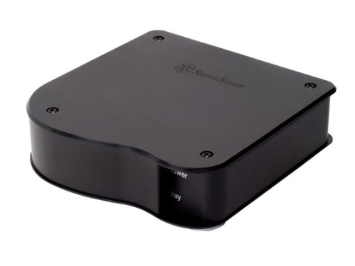 Silverstone EB01B Digital To Analog Converter External Audio Device (Black)