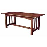ACE TRADING - LIVING ACCENTS I 611-27 LIVING ACCENTS MISSION COFFEE TABLE by LIVING ACCENTS
