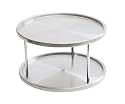 Copco 2555-7890 2-Tier 10-1/2-Inch Turntable, Stainless-Steel