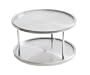 Copco 2555-7890 2-Tier 10-1/2-Inch Turntable, Stainless-Steel