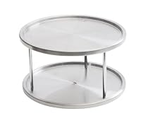 Copco 2555-7890 2-Tier 10-1/2-Inch Turntable, Stainless-Steel