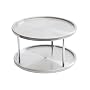 Copco 2555-7890 2-Tier 10-1/2-Inch Turntable, Stainless-Steel