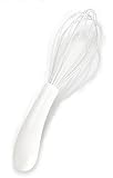 Le Creuset Silicon Whisk White 25cm