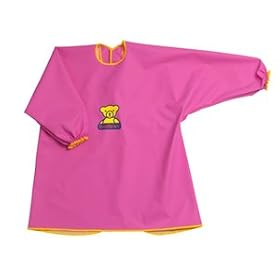 Click here to buy BabyBj�rn Eat and Play Smock in Pink by BabyBj%C3%B6rn.