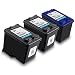 HP 21 C9351AN & HP 22 C9352AN Compatible Combo Pack - 2 Black & 1 Color Ink Cartridges