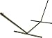 Hammock Steel Tri-Beam Stand - Bronze