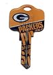 Green Bay Packers Kwikset KW1 House Key