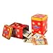 Ghirardelli Chocolate Small Cube Gift Tin - Red, 9 Squares