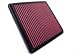 K&amp;N AIR FILTER Ferrari Testarossa Fuel Inj 1984-1991 Excl. TR - Part No: 33-2799
