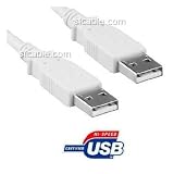 USB 2.0 Cable Type A Male to Type A Male 15 ft