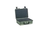 Hardigg Industries Im2300 Storm Case, Watertight, Padlockable Case, with Multilayer Cubed Foam, Olive Drab