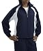 Upscale Ladies 5 IN 1 Performance Full Zip Warm-Up Jacket - Navy/White