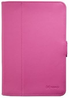 Speck Products iPad Mini FitFolio Case in Vegan Leather, Raspberry Pink