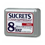 Sucrets Cough Suppressant 8 Hour Cough Lozenges, Cherry - 18 Each/ pack, 4 pack