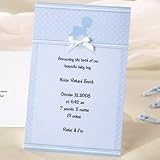 Wilton Crawling Baby Boy Birth Announcement Cards 50 Sets