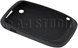 OEM BlackBerry Skin Cover for BlackBerry Curve 8520 8530, Black HDW-24211-001