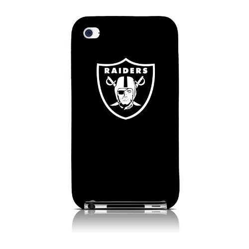 NFL Oakland Raiders Varsity Jacket Silicone Shield for iPod Touch (4th Generation)