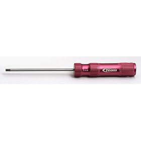 Factory Team 3mm Hex Driver, Red Handle from Associated Accessories