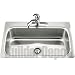 KOHLER K-3373-4-NA Verse Single-Basin Self-Rimming Kitchen Sink