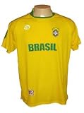 MENS BRASIL BRAZIL SOCCER JERSEY ONE SIZE (MEDIUM/LARGE)