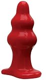 Tantus Severin Medium Anal Plug, Red