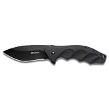 Columbia River Knife and Tool K220KKP Onion Foresight Razor Edge Knife, Black