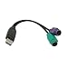 USB to Dual PS/2 Adapter
