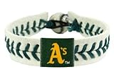 MLB Oakland Athletics Genuine Baseball Bracelet