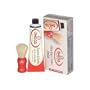 Omega Pure Bristle Shaving Brush & Eucalyptus Shaving Cream in Tube Set - Made in Italy - #45075