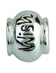 Kera Sterling Silver Wish Expression Bead