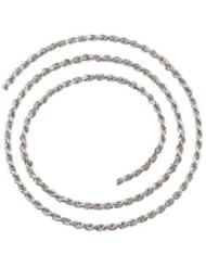 14K Yellow Gold - 3mm Diamond-Cut Rope Chain